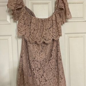 Lace Mauve Dress